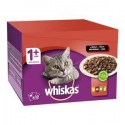 Kons. Ėdalas WHISKAS 12-pack, mėsos pasirinkimas, 100 g x12