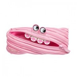 Penalas-pieštukinė ZIPIT Gorge Monster Pouch, GO-2, Rožinė