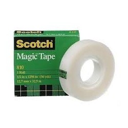 Lipni juostelė Scotch Magic 810 12 mm x 33 m