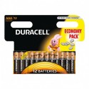 Baterijos DURACELL LR06 AAA 12 vnt.